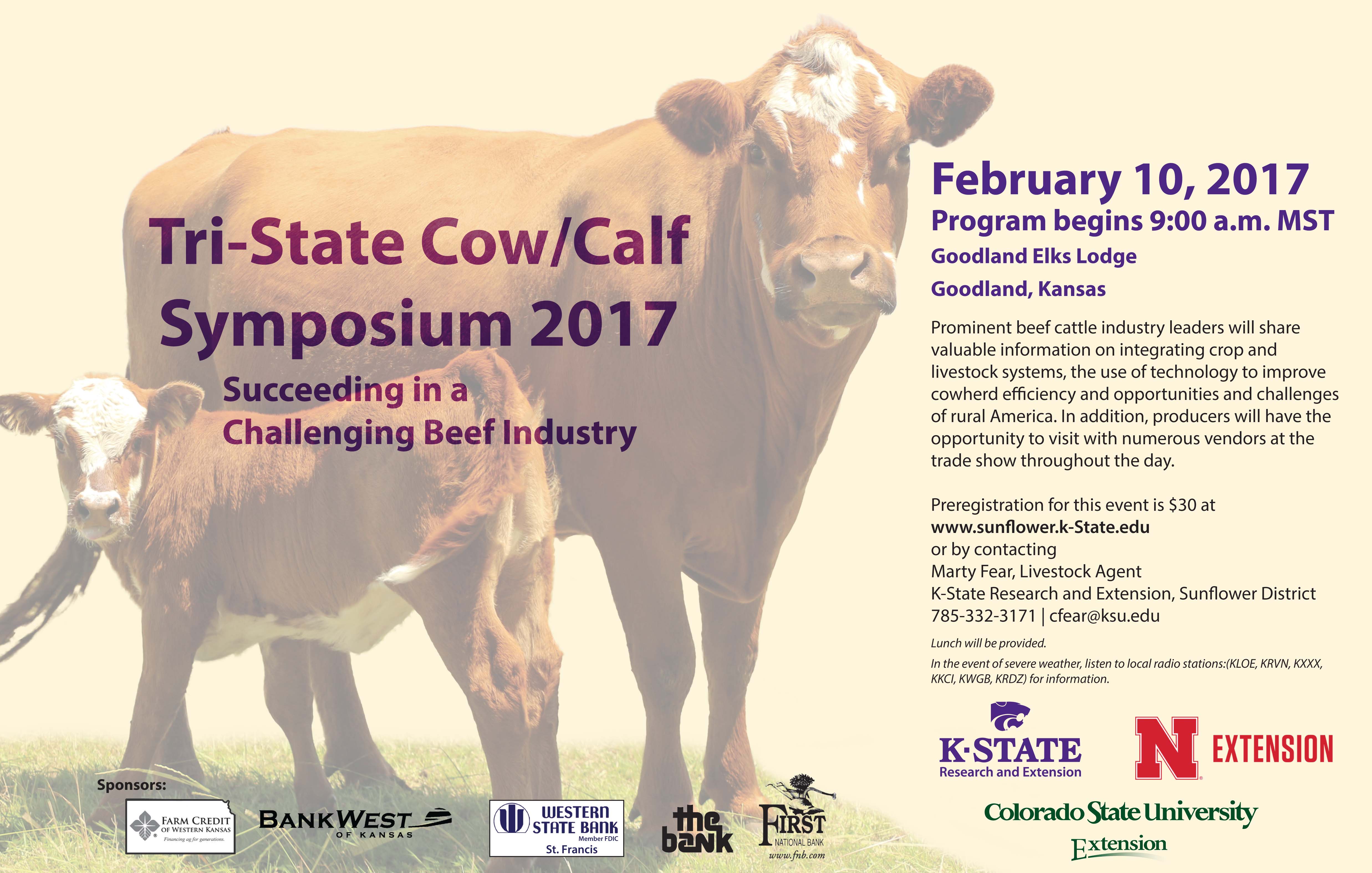 2017 Tri State Cow Calf Symposium