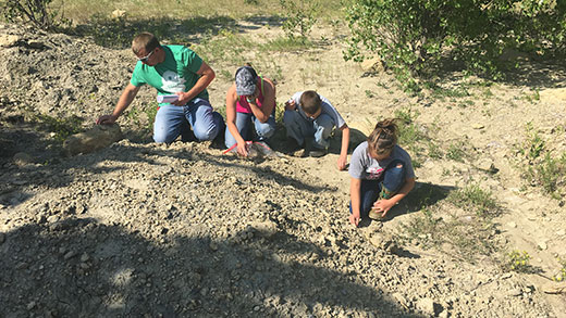 4-H geology trip