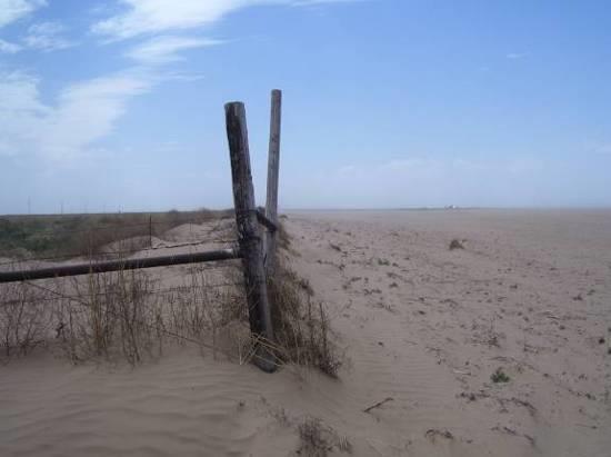 fenceline soil erosion 